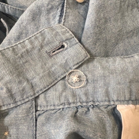 Madewell Denim Button Front Tie Skirt 12 all seasons - Picture 10 of 10